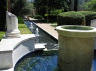 Fountains lift the spirits at the Villagio Inn & Spa in Yountville, CA.